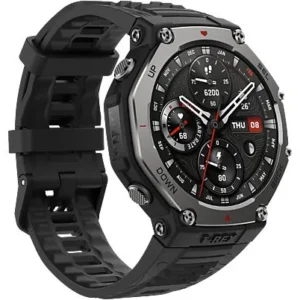 Smartwatch - Amazfit T-Rex 3, 1.5 AMOLED, Táctil, 27 días Autonomía, Silicona, Compatible iOSAndroid, Onyx