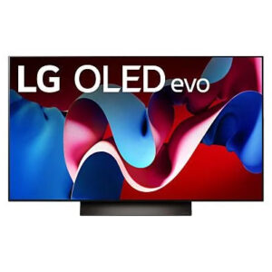 TV OLED 48 - LG OLED48C45LA, OLED 4K, Procesador Inteligente 4K α9 Gen7, Smart TV, DVB-T2 (H.265), Negro