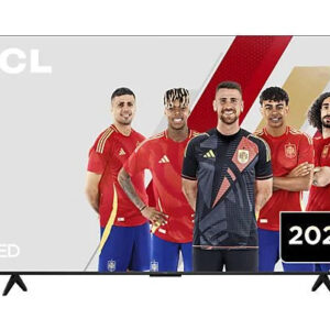 TV QLED 43" - TCL 43P7K, UHD 4K, AiPQ Processor, Smart TV, DVB-T2, 60 Hz, Pantalla HVA, Dolby Atmos, Negro