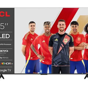 TV QLED 85" - TCL 85P7K, UHD 4K, AiPQ Processor, Smart TV, DVB-T2 (H.265), Negro