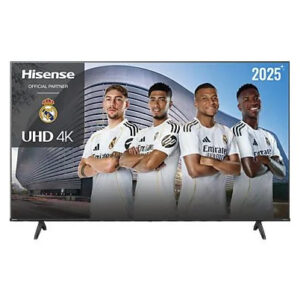 TV LED 55 - Hisense 55A6Q, UHD 4K, Quad CoreMT9603, IA 4K Upscaler, Modo Juego Plus, Control por voz, Negro