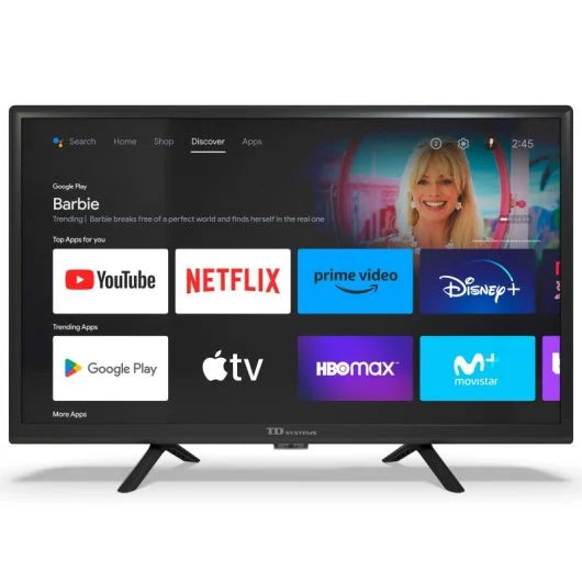Televisor Smart TV 24 pulgadas - Td Systems PRIME24C19GLE - Imagen 2