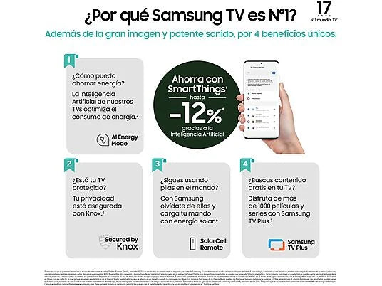 LED Samsung TU65CU7175UXXC 65 4K Smart TV - Imagen 4