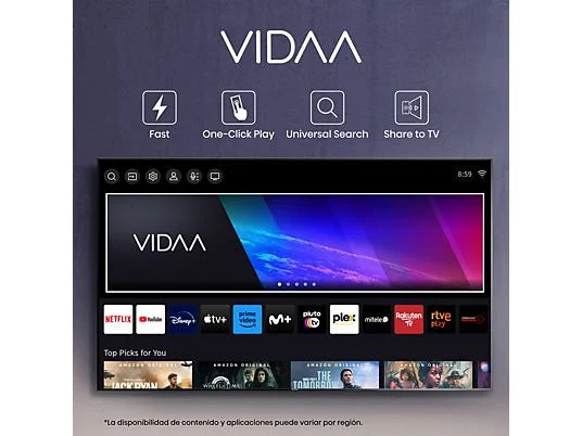 LED Hisense 65A6K 65 4K Smart TV - Imagen 8