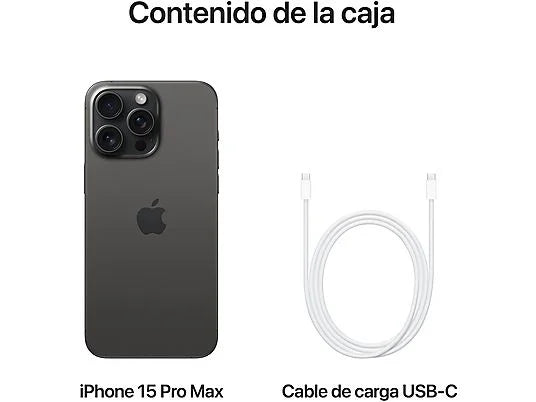 Apple iPhone 15 Pro Max 256 GB / titanio Negro - Imagen 8